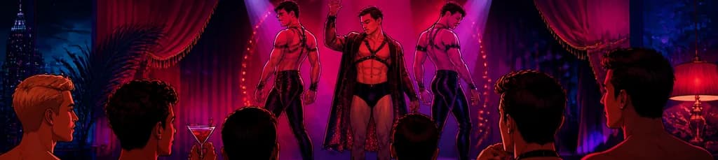El espectáculo de cabaret Éxtasis en el Axel Hotel Madrid