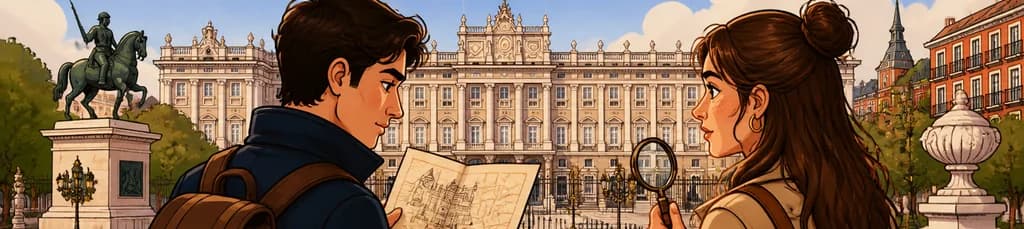 Recorrido autoguiado de misterio por el Palacio Real de Madrid