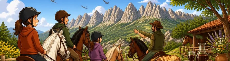 Recorrido ecuestre guiado por la Sierra de Guadarrama en Madrid