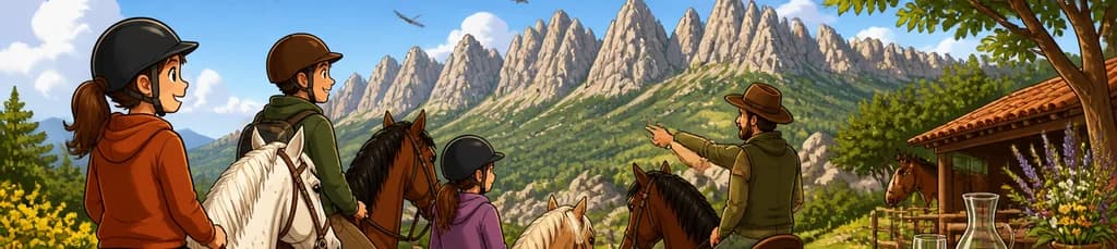 Recorrido ecuestre guiado por la Sierra de Guadarrama en Madrid