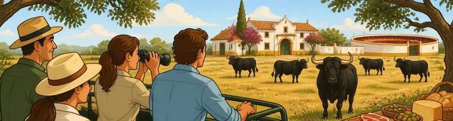 Descubre el fascinante mundo del toro bravo con una visita a una ganadería andaluza