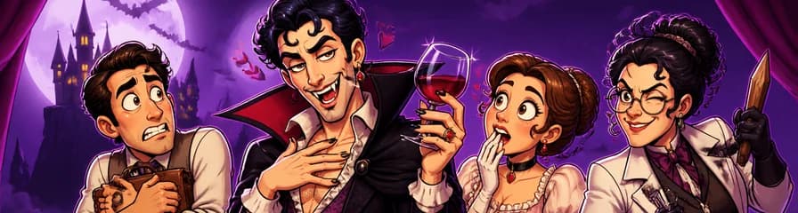 Disfruta de "Drácula", una hilarante comedia de terror