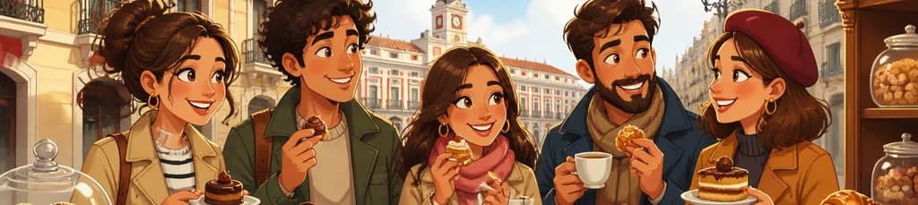 Recorrido de pastelería de dos horas: una experiencia gourmet para los amantes del dulce en Madrid