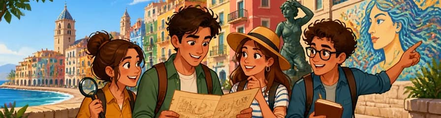 Aventura autoguiada de exploración y búsqueda del tesoro en Villajoyosa
