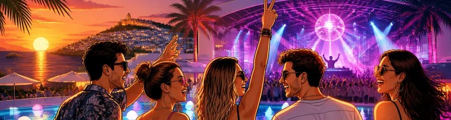 Pase de acceso a fiestas en discotecas y piscinas de Ibiza