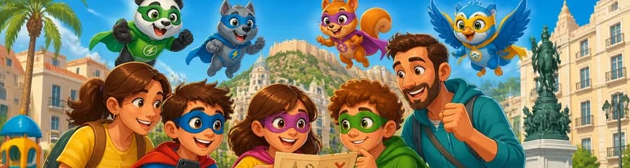 Kid Quest en Alicante: Búsqueda del tesoro interactiva de superhéroes para niños de 4 a 8 años