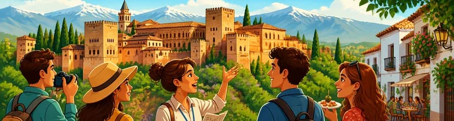 Viaje de un día completo a Granada con salida desde Málaga