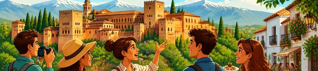 Viaje de un día completo a Granada con salida desde Málaga