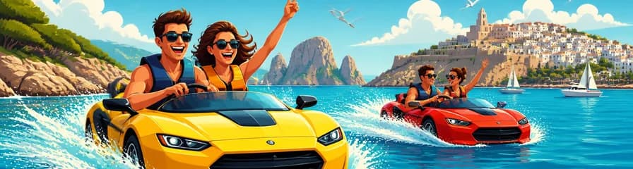 Experimenta Ibiza en Jetcar: Navega por las Olas de sus Playas Más Emblemáticas