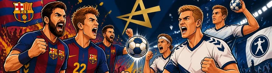 Duelo de titanes en la EHF Champions League: FC Barcelona de Balonmano contra Skanderborg Aahrus GF