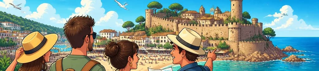 Excursión Costera a Tossa de Mar desde Barcelona