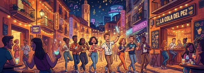 Descubre la vida nocturna de Valencia con el Pub Crawl de Mad Party Crew