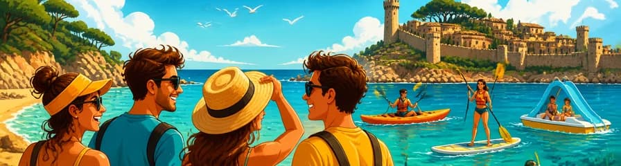 Jornada de playa inolvidable en Tossa de Mar