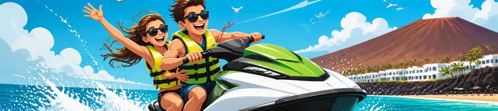 Emocionante Experiencia en Moto Acuática Doble en Playa Chica