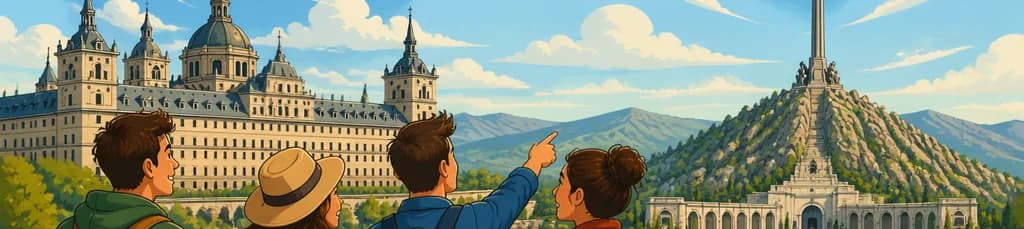 Descubre El Escorial y el Valle de Cuelgamuros en una excursión de medio día desde Madrid