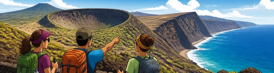 Excursión a pie por el volcán de La Corona y el Risco de Famara