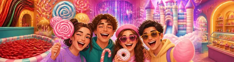 Entrada a House of Candy en Barcelona: acceso a 12 salas temáticas