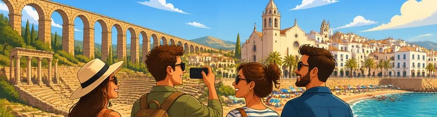 Excursión de un día a Tarragona y Sitges con servicio de recogida en tu hotel de Barcelona