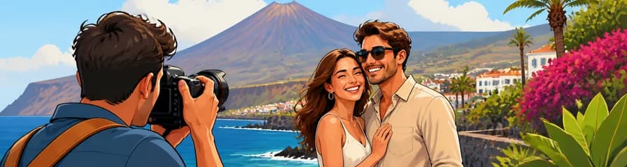 Sesión fotográfica profesional con fotógrafo a domicilio en Tenerife