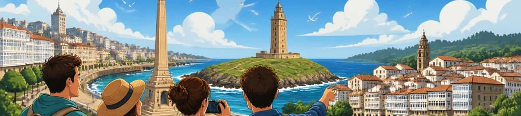 Viaje de un día a A Coruña y Betanzos con salida desde Santiago de Compostela