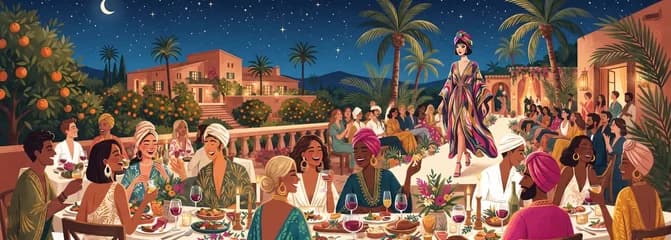 Una velada exclusiva con la diseñadora de moda Julia Clancey: cena y experiencia en Ibiza