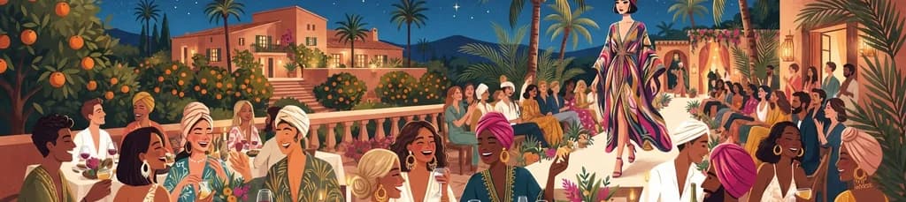 Una velada exclusiva con la diseñadora de moda Julia Clancey: cena y experiencia en Ibiza