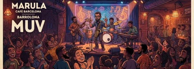 Noche de improvisación con MUV en Marula Café