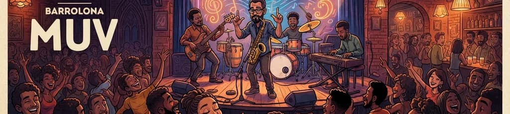 Noche de improvisación con MUV en Marula Café