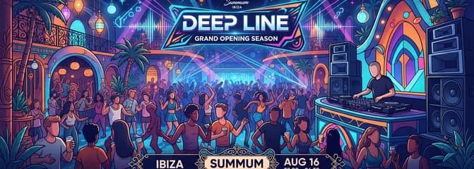 Apertura de la temporada de DEEP LINE en CASANOVA Summum Ibiza