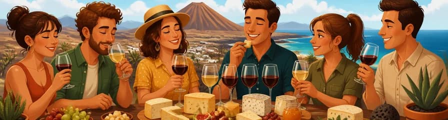Maridaje de vinos y quesos en Fuerteventura