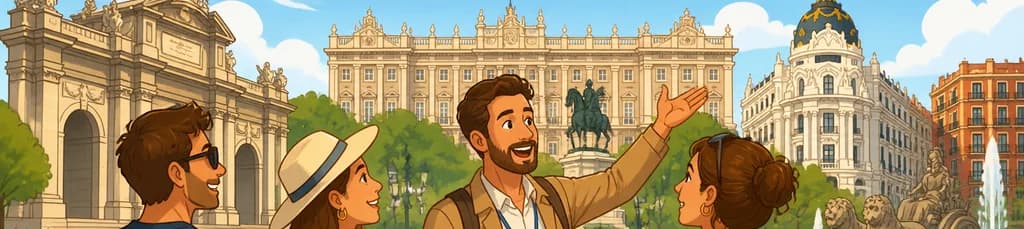 Recorrido privado de día completo por los monumentos más importantes de Madrid con guía