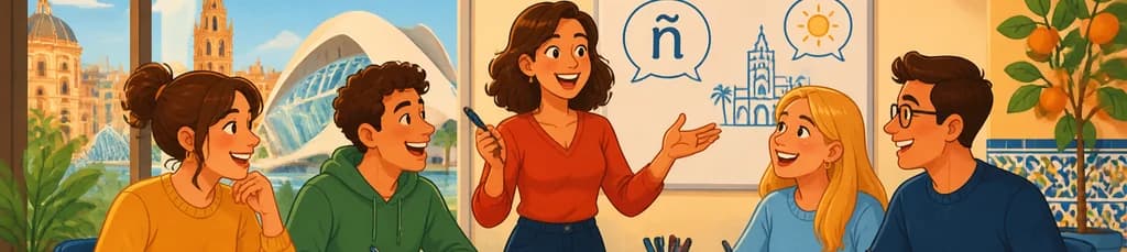 Formación intensiva de español: una semana con 20 clases semanales