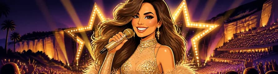 Gloria Trevi en concierto en el Auditorio Starlite de Marbella