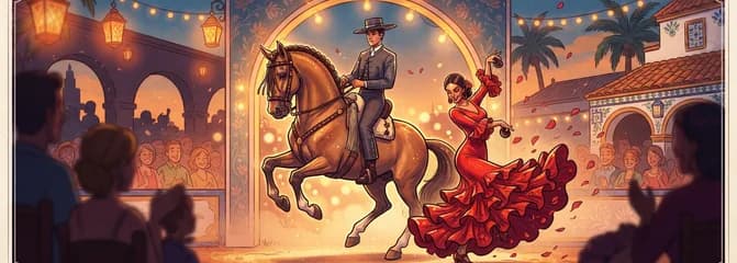 Exhibición ecuestre y de flamenco en Málaga: "Ritmo a Caballo"