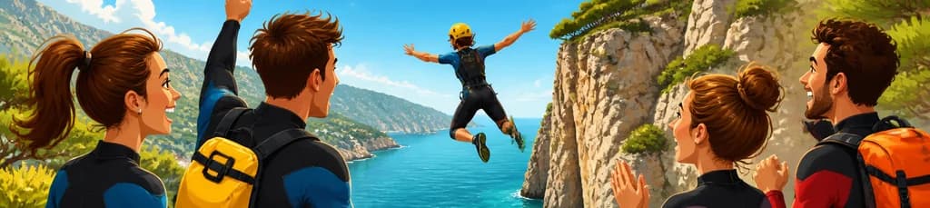 Salto de acantilado en Mallorca: una aventura exclusiva para grupos reducidos