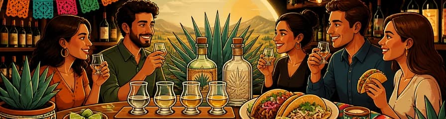 Descubre el mundo del mezcal y tequila con una cata y degustación de tacos en VinoPremier