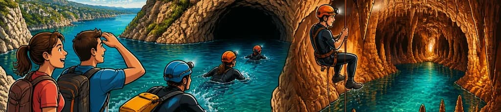Aventura de Espeleología Marina en la Cova de Coloms: Descubre la Mallorca Escondida