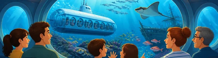 Una travesía subacuática de una hora: El Tour Submarino de Tenerife