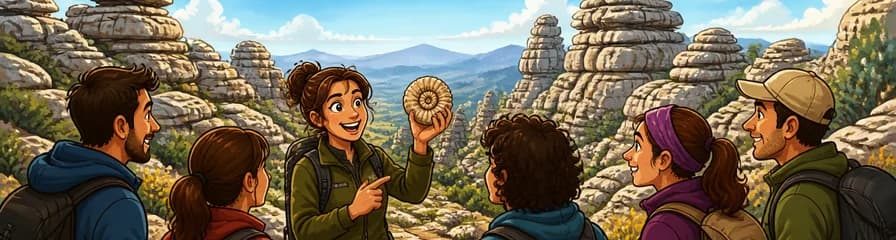 Descubriendo los Ammonites en El Torcal de Antequera