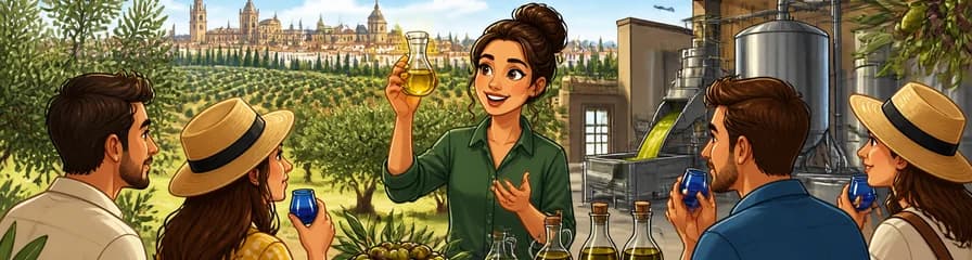 Descubre el aceite de oliva andaluz: tour y degustación desde Sevilla