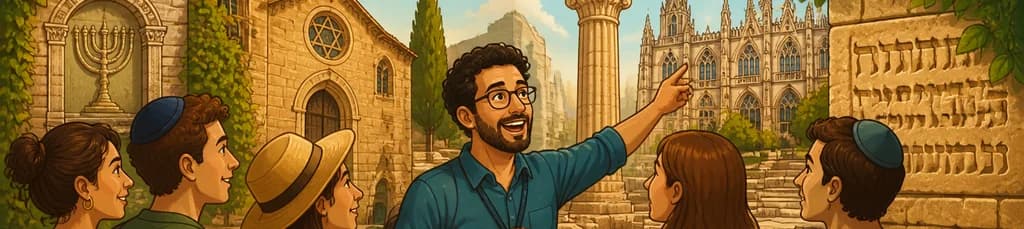 Exploración del legado judío en Barcelona con un guía experto