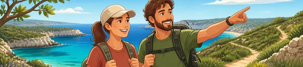 Recorridos de senderismo guiados y privados de medio día por Menorca: una experiencia exclusiva