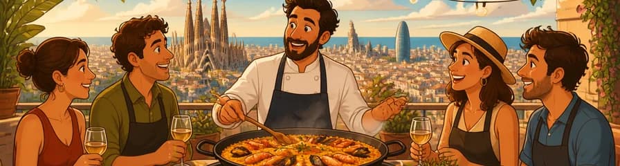 Taller de cocina de paella para grupos reducidos