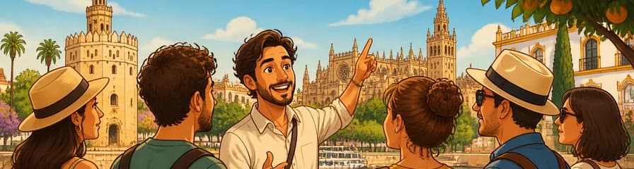 Recorrido Peatonal por Sevilla: Relatos Narrados por un Guía de la Ciudad