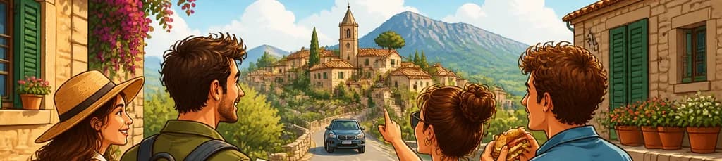 Exploración autoguiada: Los Pueblos Pintorescos de Mallorca