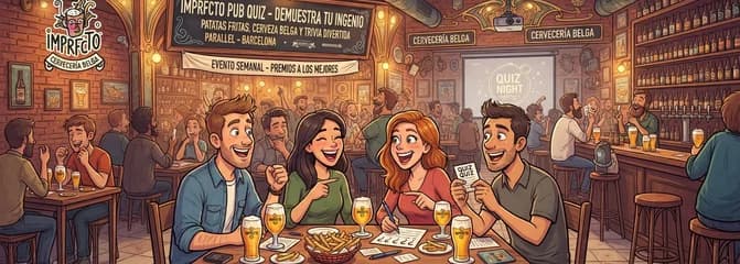Demuestra tu ingenio en el IMPRFCTO PUB QUIZ de Parallel