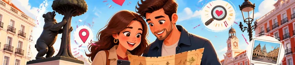Búsqueda del Tesoro para Parejas: Misión Madrid