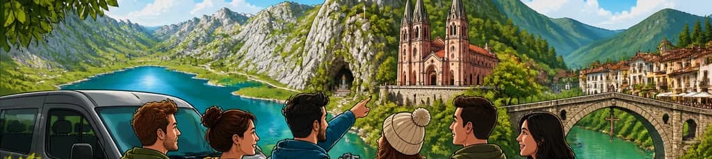 Paseo exclusivo a los Lagos de Covadonga y Cangas de Onís en grupo íntimo