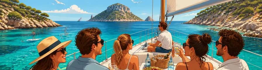 Recorrido privado en velero por Mallorca con bebidas y tapas