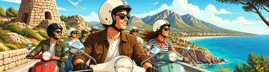 Recorrido guiado en moto Easy Rider por la isla de Mallorca